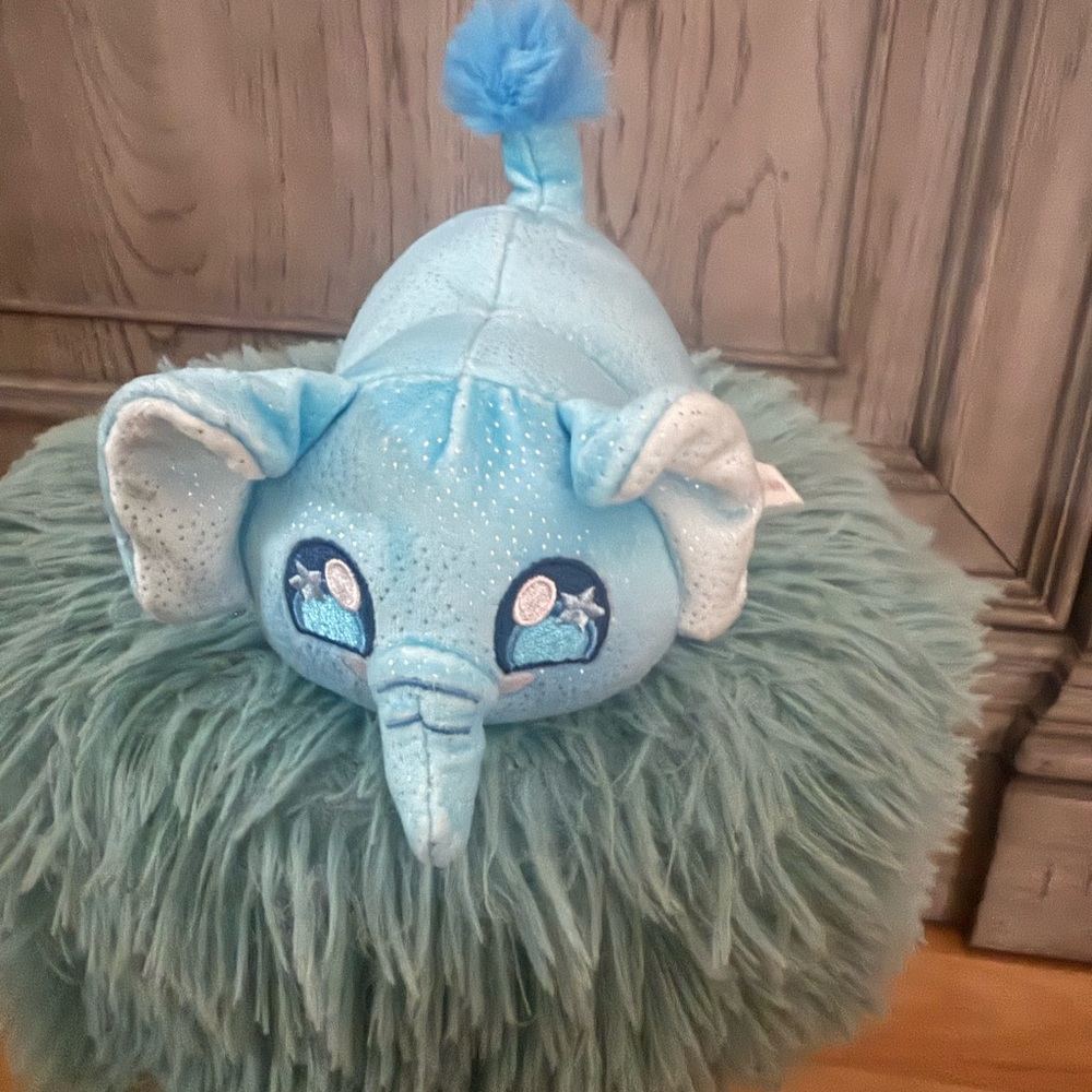 Blue Fantasy Sea Creature Stuffed Animal